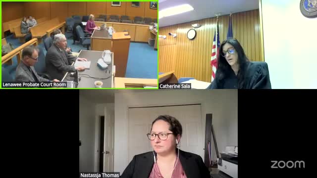 Guardian Underwood praises stable foster care for minor Kenzie during court hearing