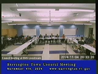 Barrington council member praises teamwork and dedication before potential executive session