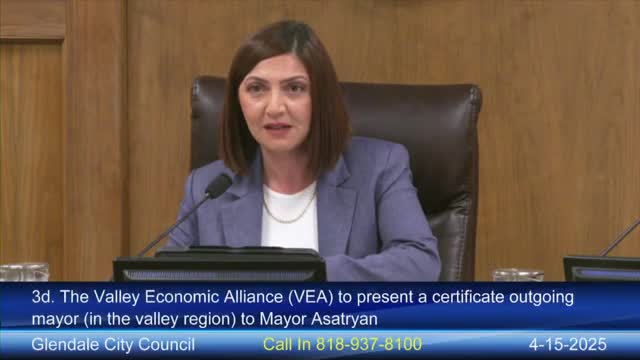 Glendale Mayor Asatrian honors linemen and reflects on community achievements