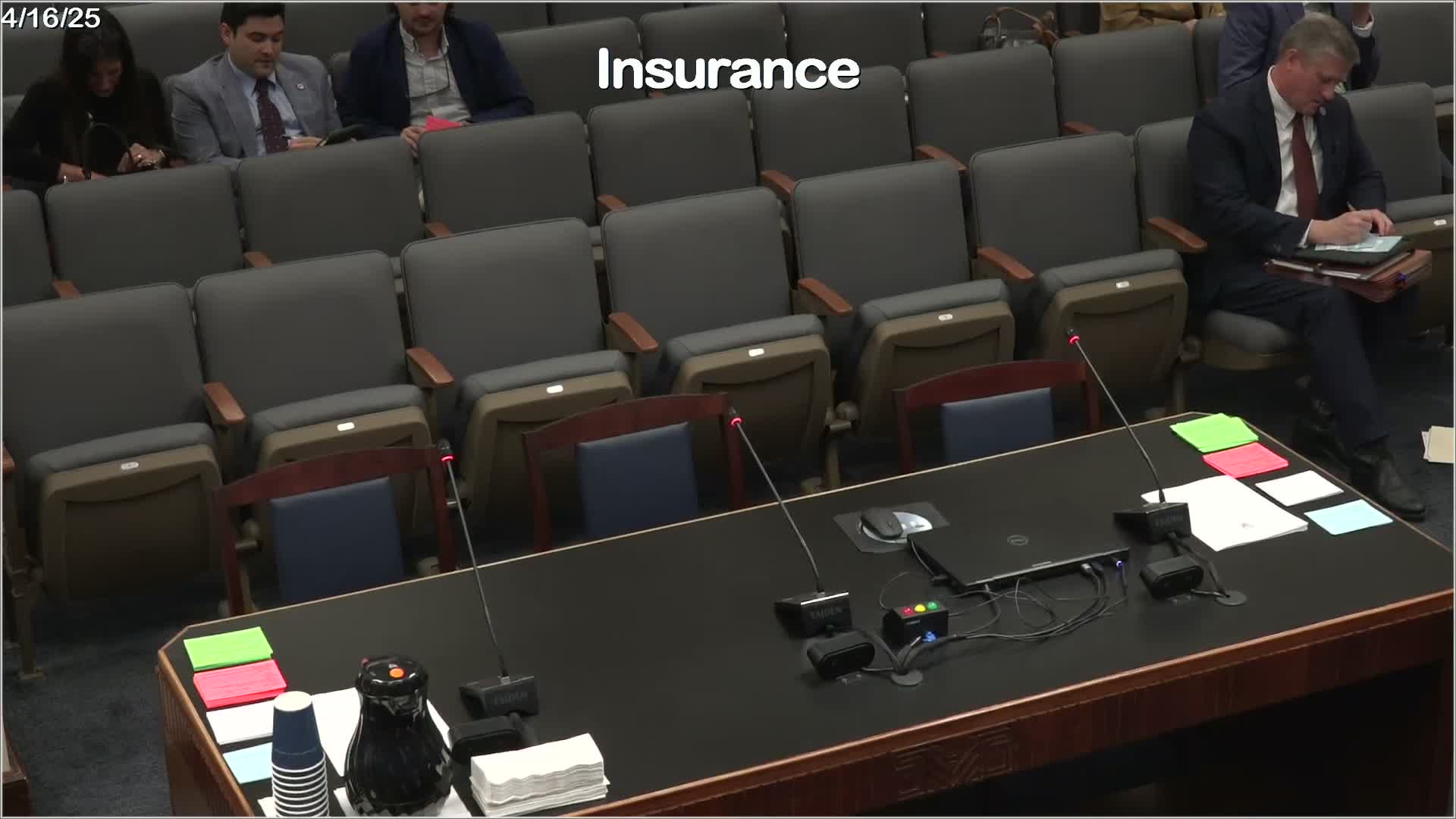 Committee reports bill reducing insurers' continuing-education hours, raising adjuster threshold to $2,000