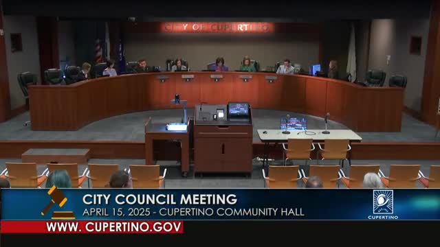 Santa Clara Fire Chief Estrada presents updated fire hazard severity zone maps to Cupertino Council