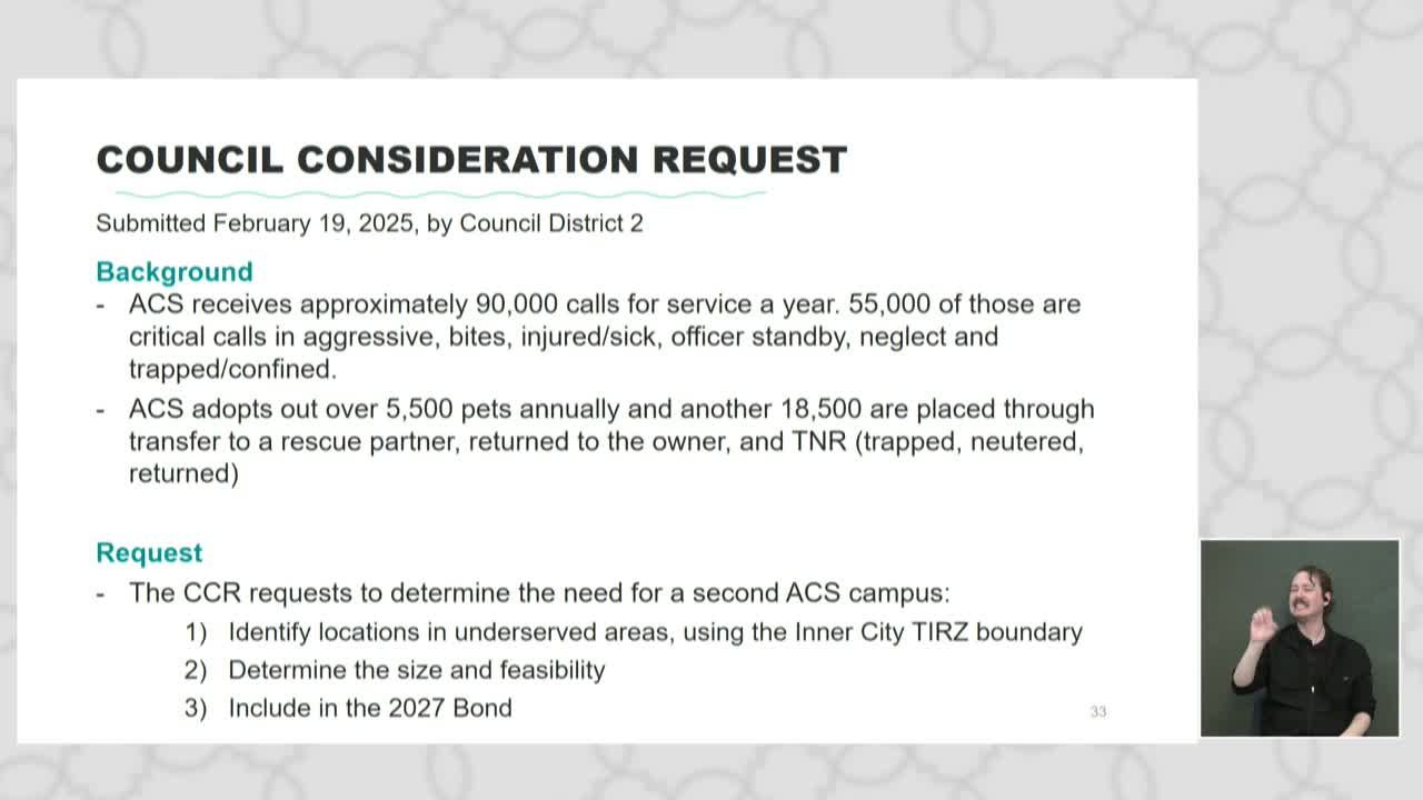 Animal Care Services improves response rates and opens new clinics on East and West Side