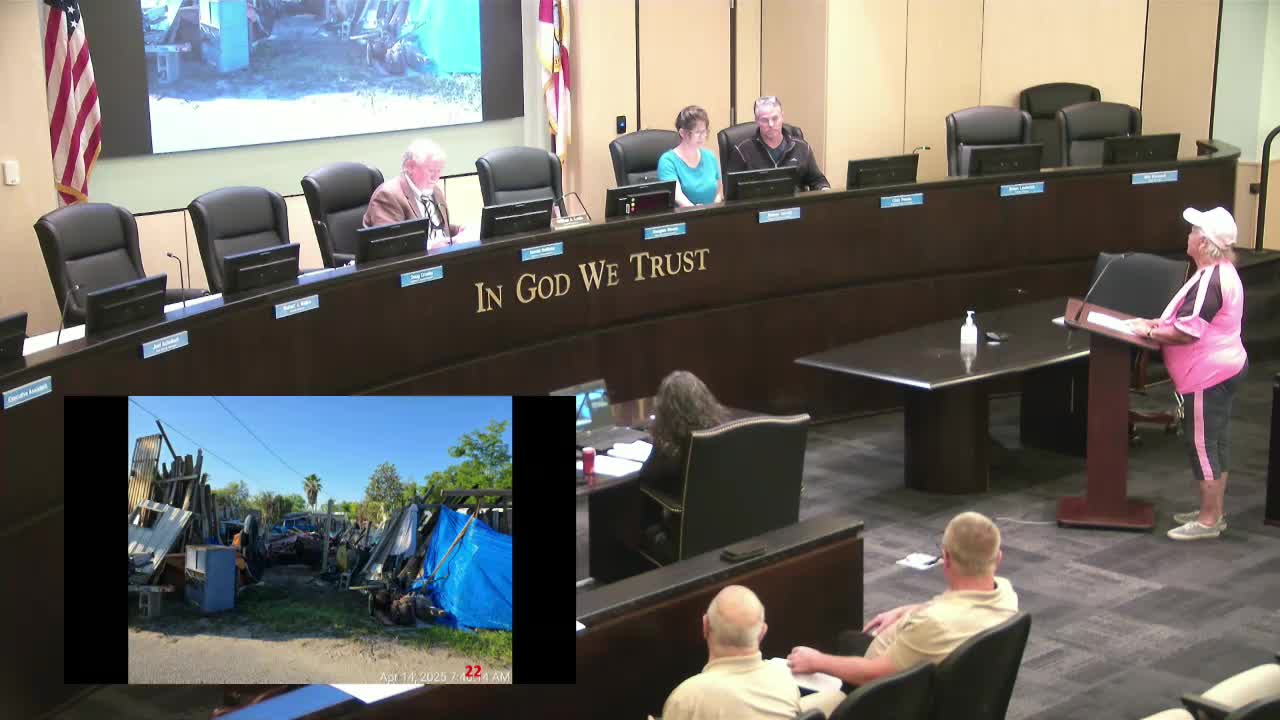 Bay County orders resident to cleanup hazardous property or face daily fines