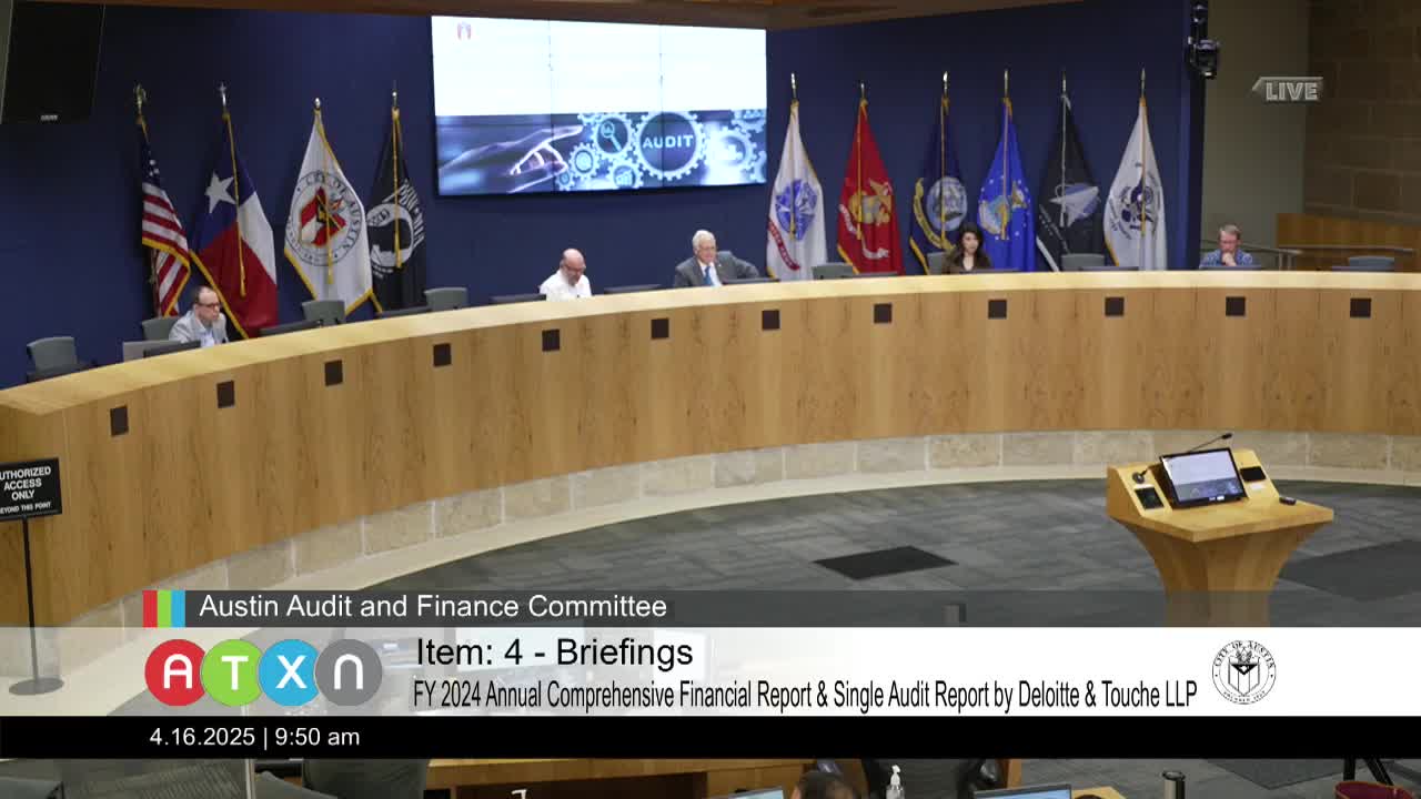 City controller, Deloitte report clean opinions; auditors flag OPEB control weakness