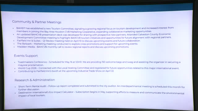 CVB to subscribe to Destination International tool as staff reviews hotel and short-term rental trends