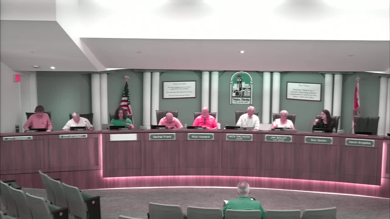 Venice Citizen Advisory Board reelects Chair Weid and Vice Chair Davis