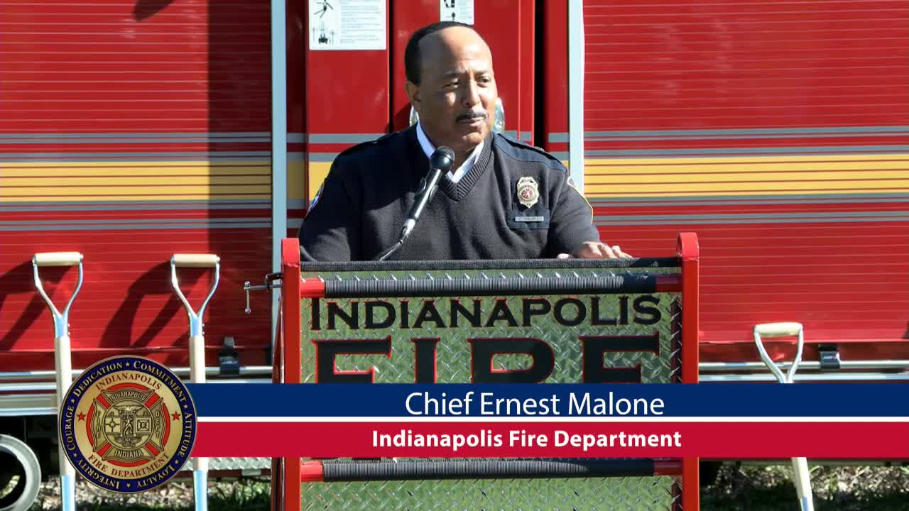 Indianapolis breaks ground on new Fire Station 20 in Little Flower