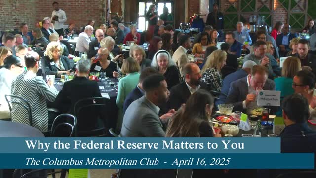 Beth Hammock outlines Cleveland Fed initiatives and aims for regional economic engagement