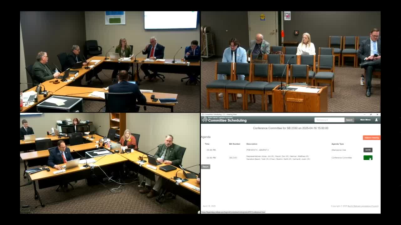 Conference committee reviews bill amendments for public and tribal school grants