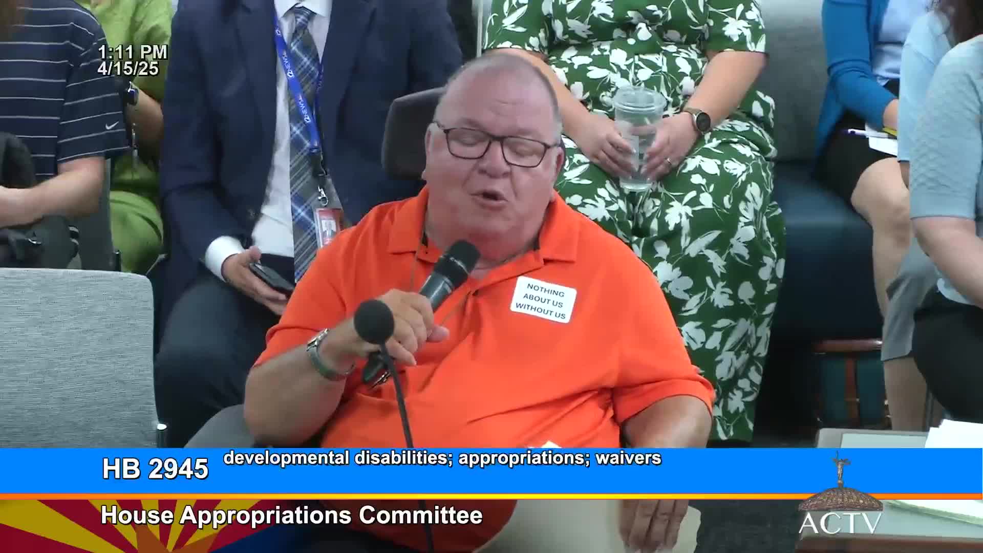 Amy Haley advocates for better care options for medically complex children in committee hearing