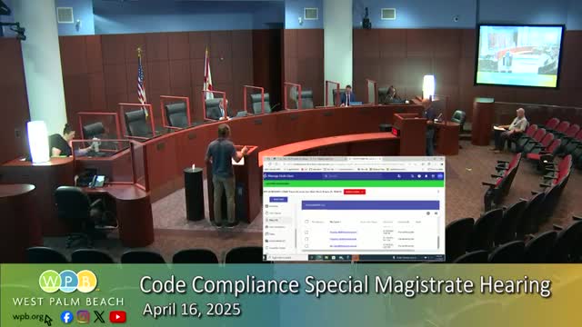 West Palm Beach issues compliance deadlines for building code violations at multiple properties