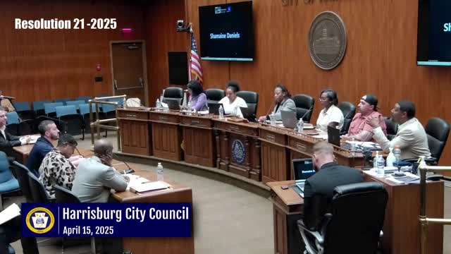 Harrisburg City Council reviews Urban Engineers contract for upcoming construction projects