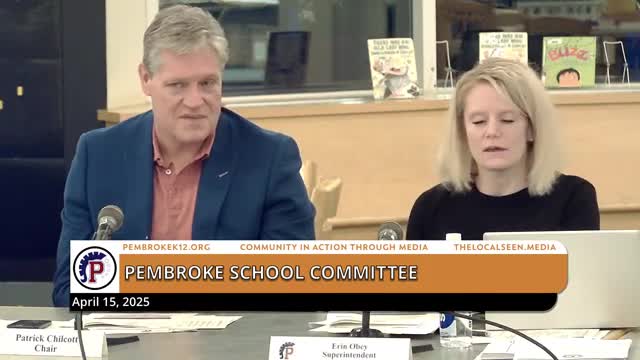 Pembroke School Committee seeks funding for math interventionists and extracurricular programs