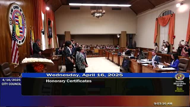 Honolulu City Council honors Po'okela Fellows Class of 2025 for community service