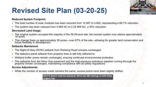 ZBA reviews solar farm petitions amid concerns over ComEd connections
