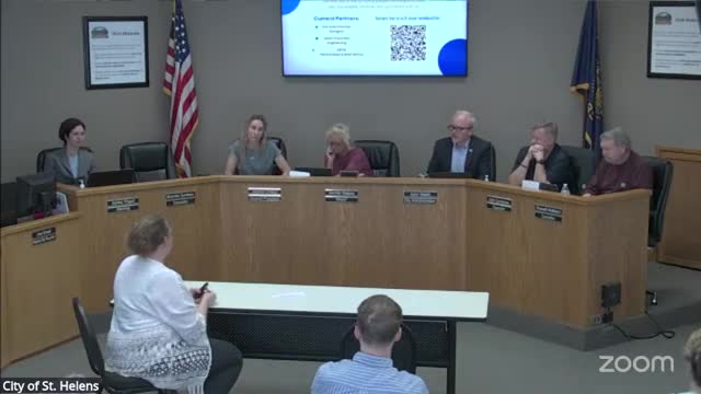 Craig Allen updates St. Helens council on Arcadia Paper Mills progress