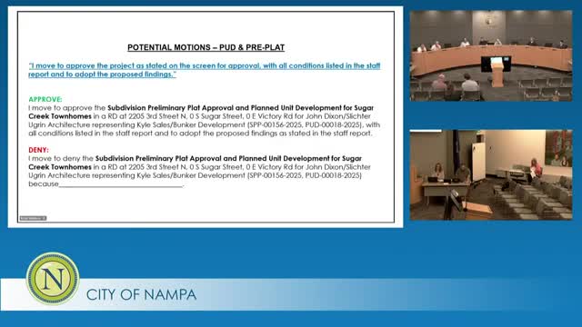 Chad Slister advocates for payment flexibility at Boise architectural hearing
