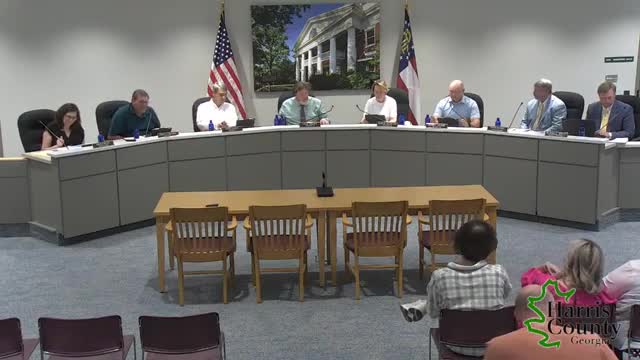 Harris County Commission welcomes new manager Clark Harrell and celebrates staff anniversaries