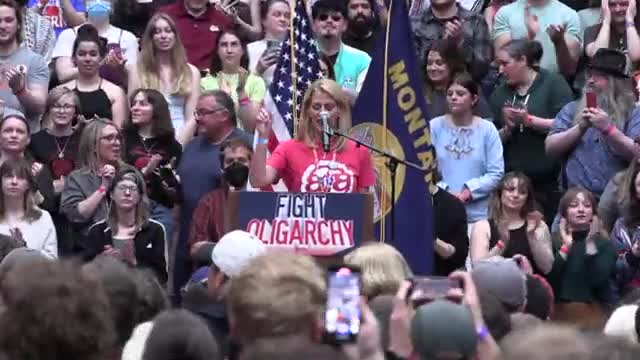 Alexandria Ocasio-Cortez rallies support for working Americans in Missoula