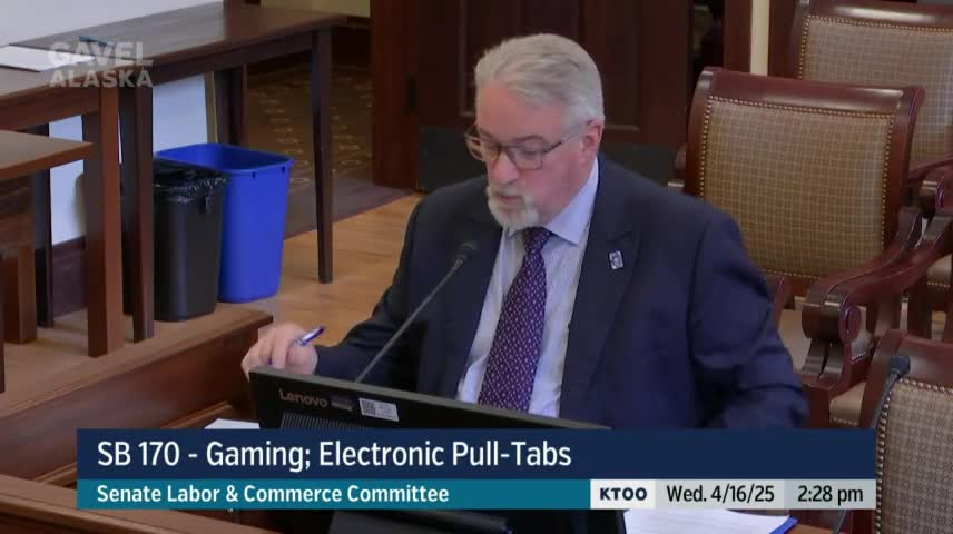 Alaska Legislature modernizes gaming laws with extensive amendments to pull tab regulations