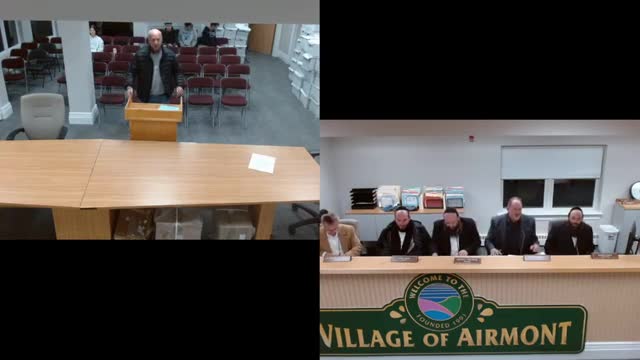 Resident urges enforcement of overnight parking ban; trustees authorize towing during snow events