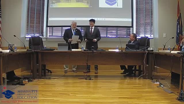 Mississippi State Board of Education honors Charlie Fuge for educational contributions