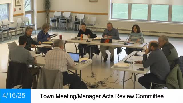 Danvers committee finalizes edits to Town Meeting Act, votes to recommend several procedural changes