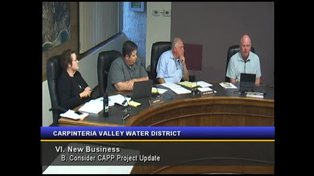Carpinteria water district explores cost strategies for recycled water project