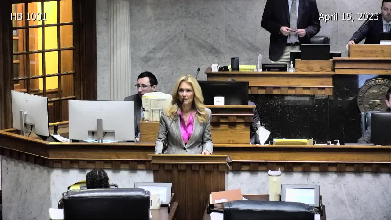 Indiana Senate debates House Bill 1001 amid budget cuts to education and civil rights