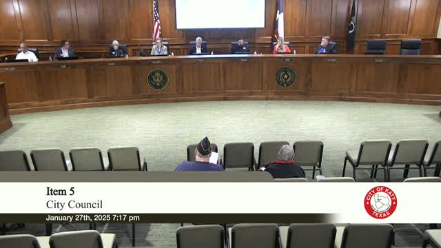 Katy City Council calls mayoral election and approves bridge project extension