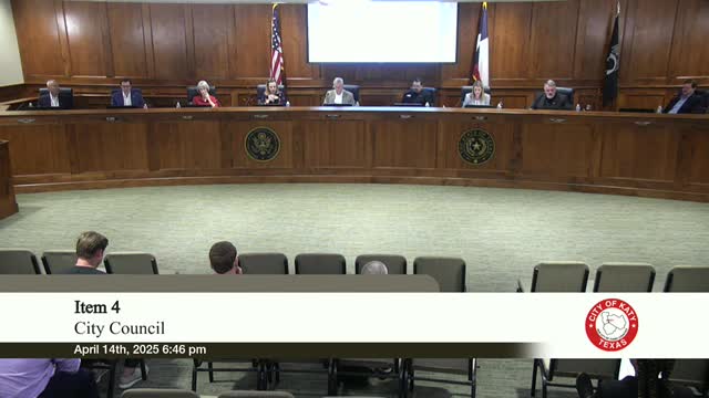 Katy Mayor Dusty Thiel proclaims Autism Acceptance Month and recognizes public safety telecommunicators