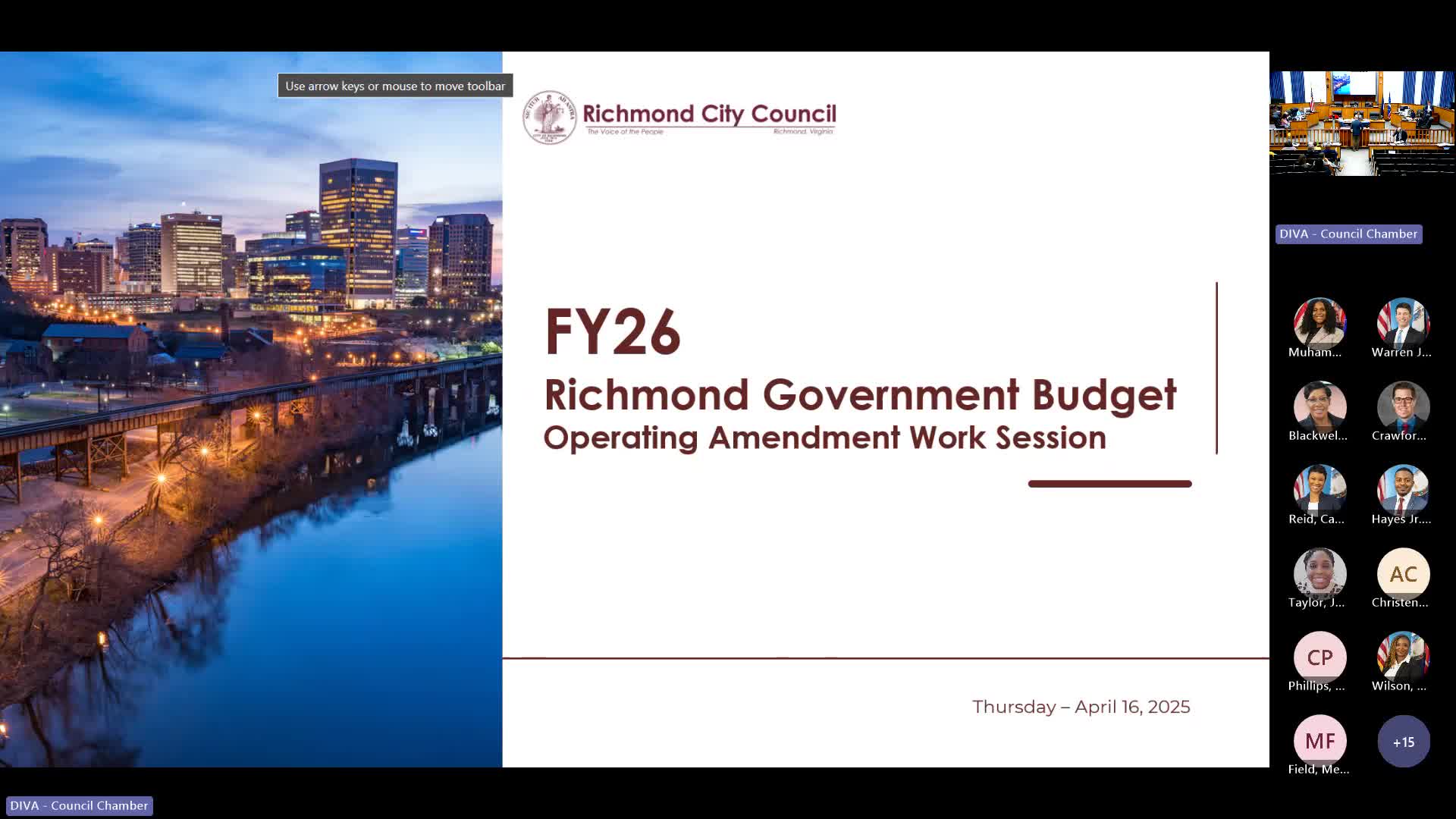 Richmond councilors press administration to publish budget amendments and set clearer timeline