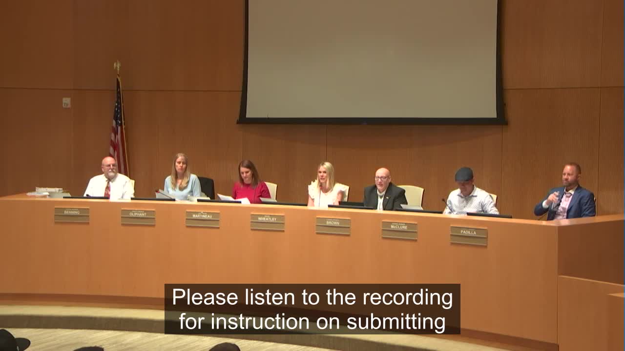 Queen Creek Town Council invites public comments and honors star students and teachers