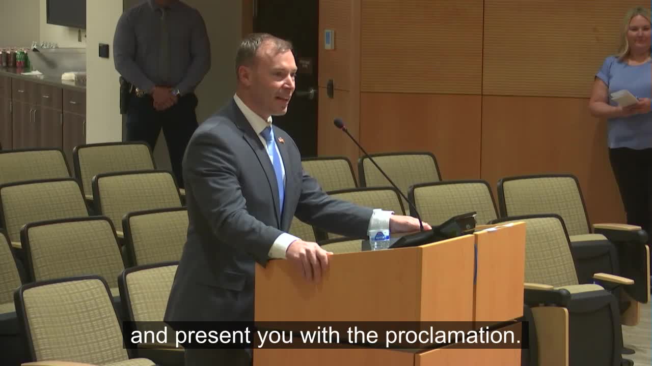 Pinal County attorney addresses victims' rights as Queen Creek council issues proclamation