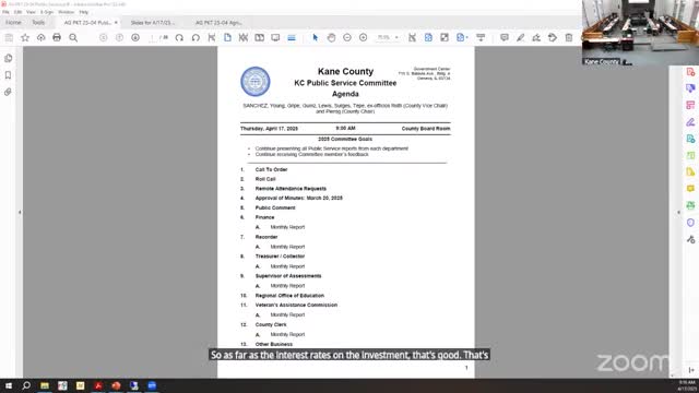 County treasurer reports $21M decline in cash balances amid budget concerns