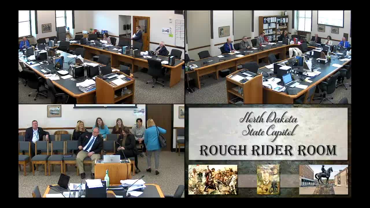 Conference committee reviews Senate cuts to House Bill 1018, including $5 million SIF reduction for military gallery