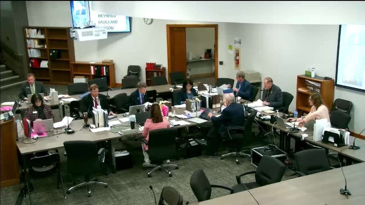 Appropriations panel advances amendment 02006 after changes to oil‑revenue distributions, Highway 85 review and DOT operations funding