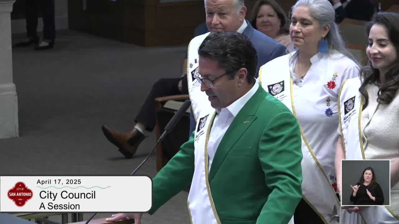 San Antonio leaders commend Fiesta San Antonio Commission for community celebration efforts