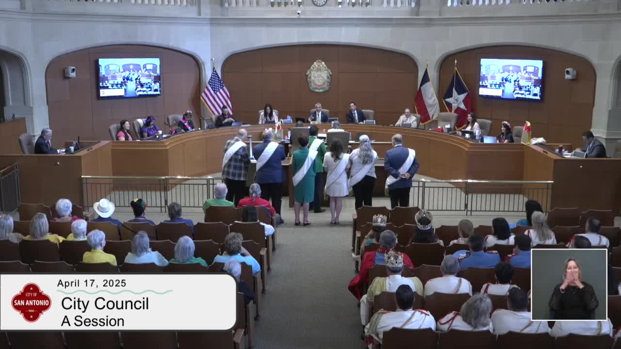 Mayor Nirenberg crowns Paul Rolfes as King Antonio for Fiesta 2025 celebrations