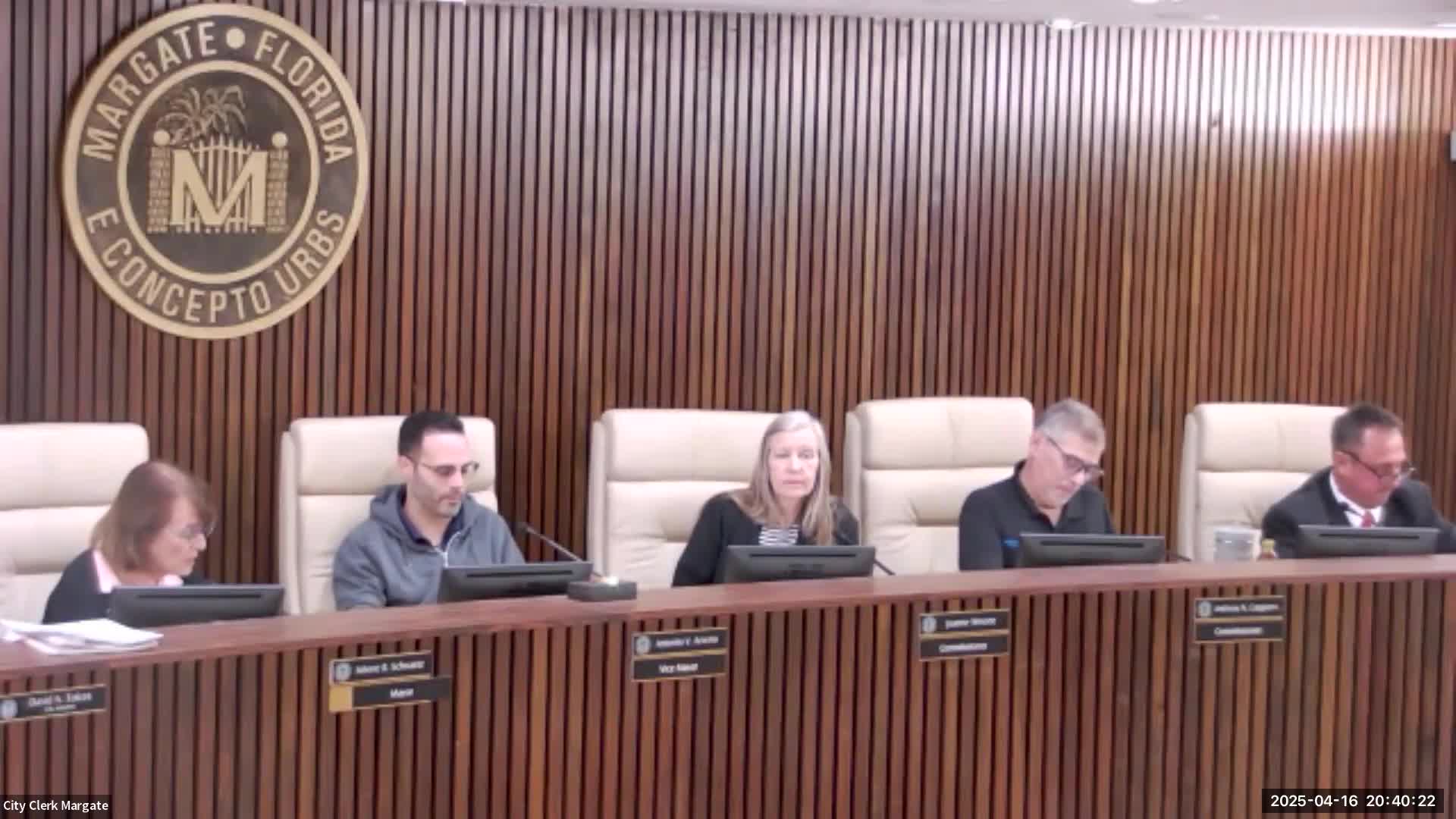 Margate adopts ordinance permitting school-zone speed detection systems after heated debate and public testimony