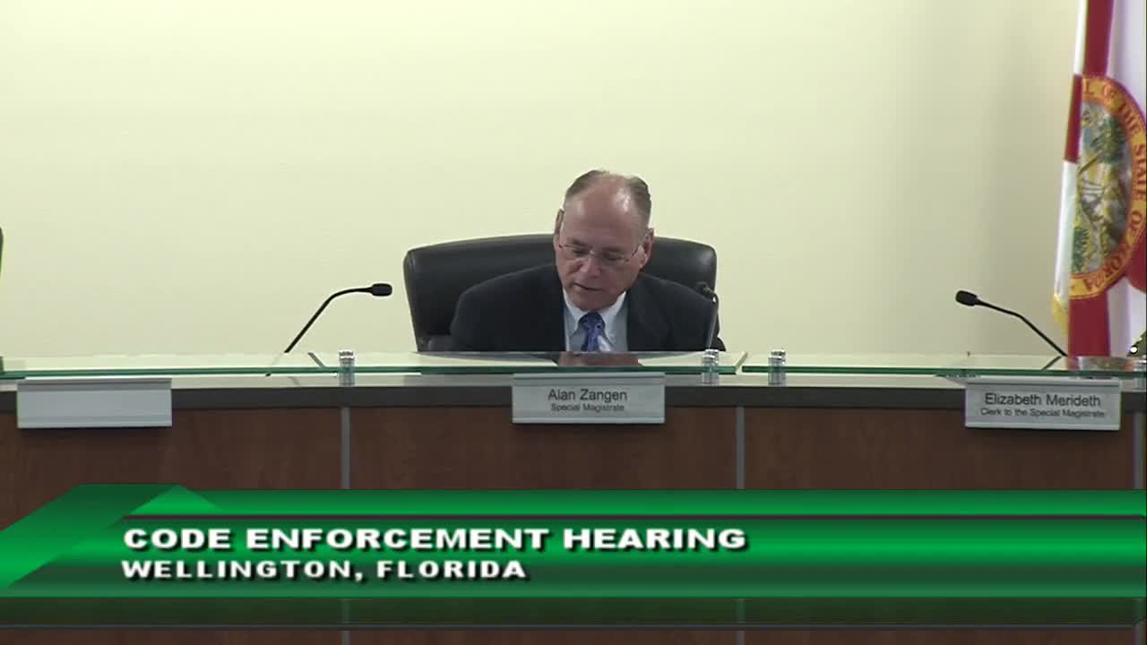 Wellington officials impose daily fines on property owners for code violations