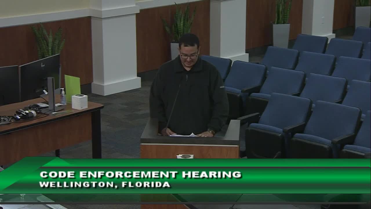 Wellington special magistrate finds multiple properties in violation, sets compliance deadlines and fines