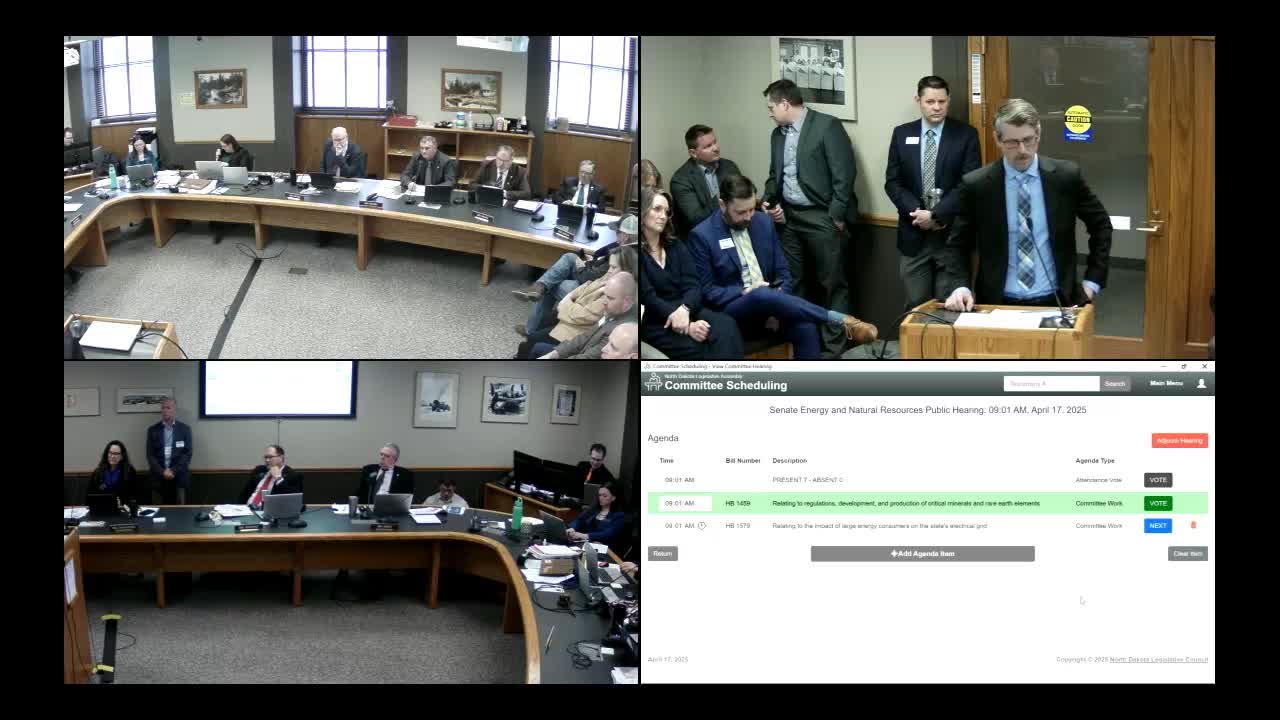Senators discuss rare earths extraction impacts on coal mining operations