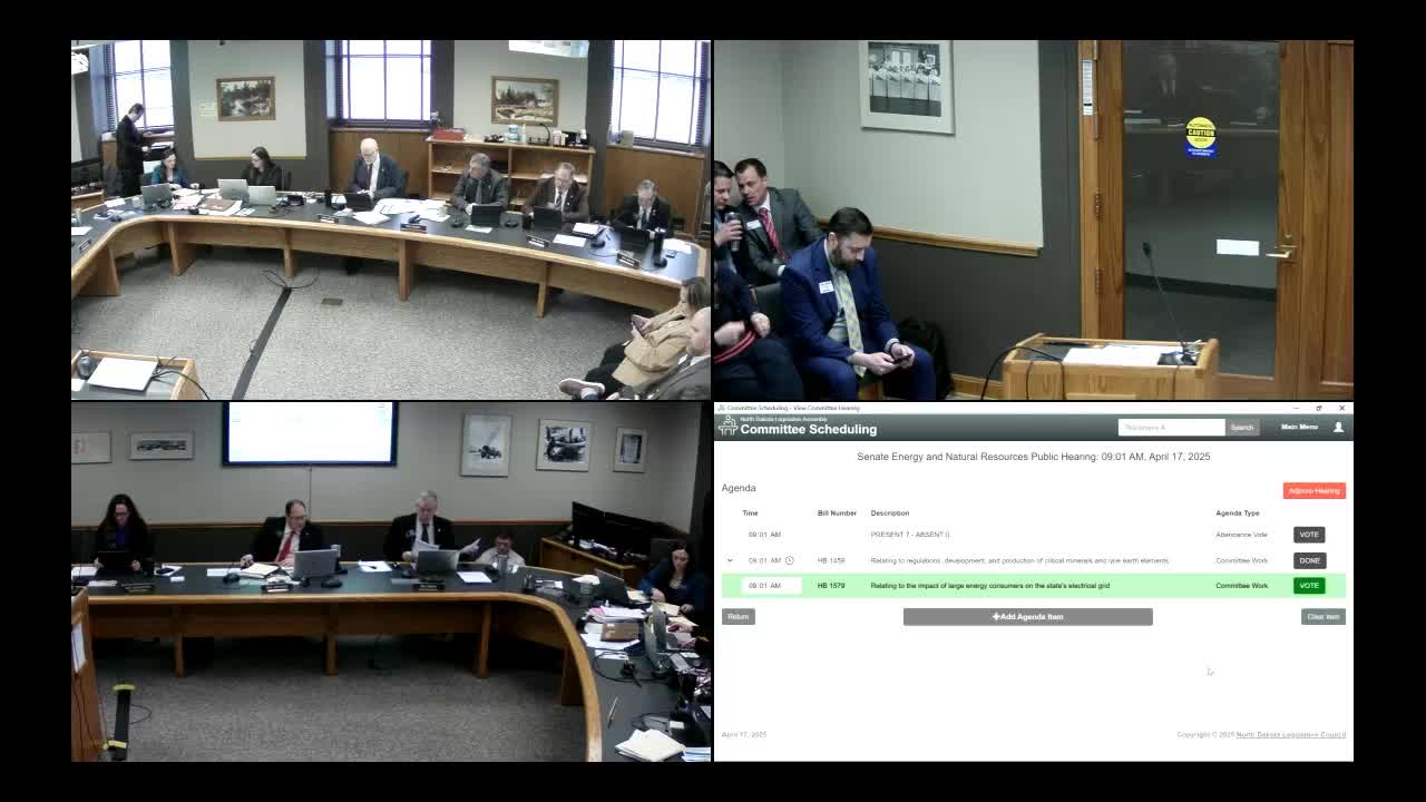 Committee approves study bill on large electrical loads and data centers, 7-0