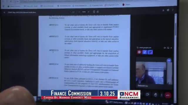 Town Meeting Approves $880K for Special Education Fund and $70K for School Technology