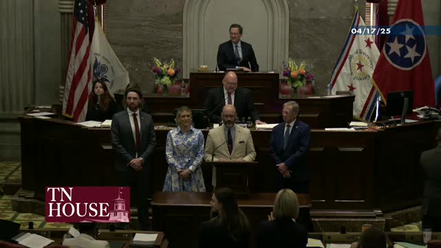 Tennessee House honors swimmer Raleigh Gaines for advocacy in women's sports