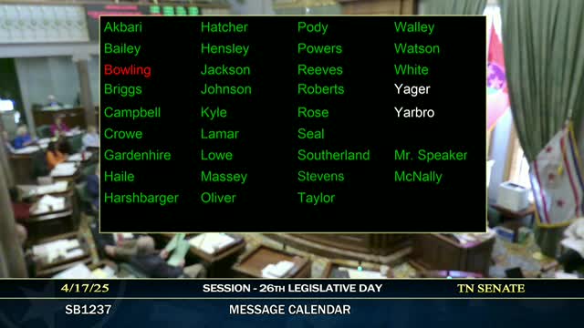 Senate approves plan to form task force on teacher and student assessments