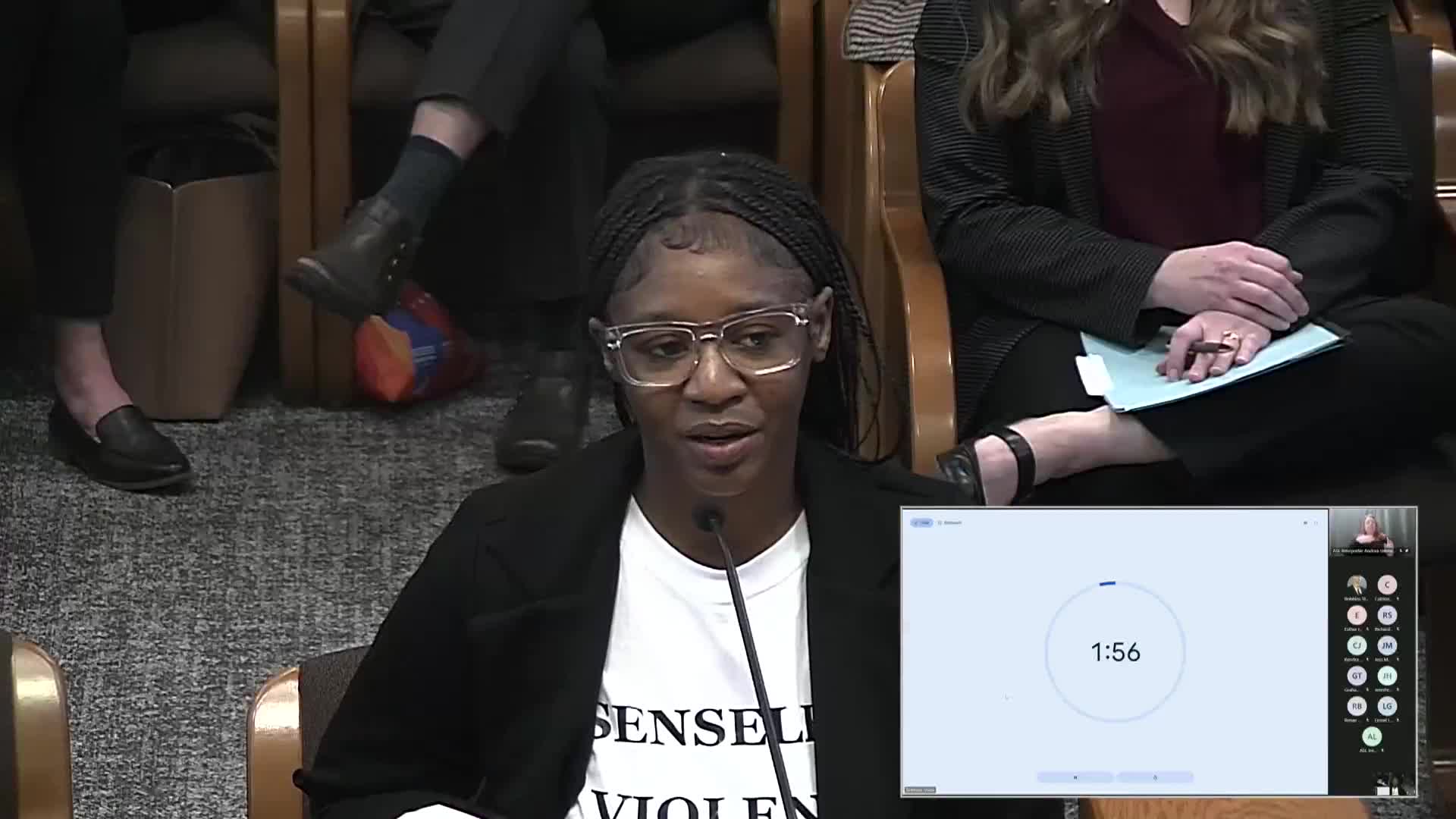Amy Wexler urges Oregon legislators to fully fund community violence intervention programs