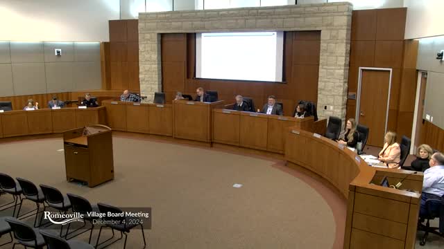Romeoville officials honor deceased residents and promote holiday festivities