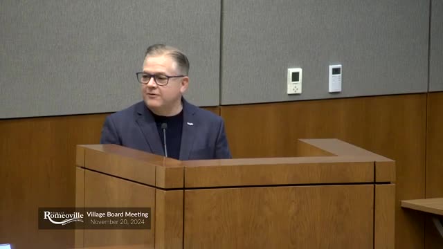 Romeoville trustees declare November 30 2024 as Small Business Saturday